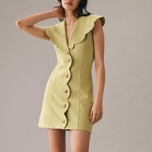 NWOT Maeve Scallop dress